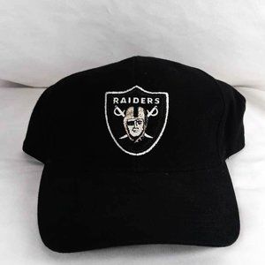 Vintage 90s Y2K Oakland Raiders Baseball Cap Hat